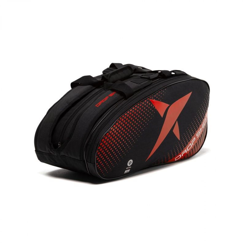 BOLSO PALETERO PADEL DROP SHOT ESSENTIAL ROJO 2023-1
