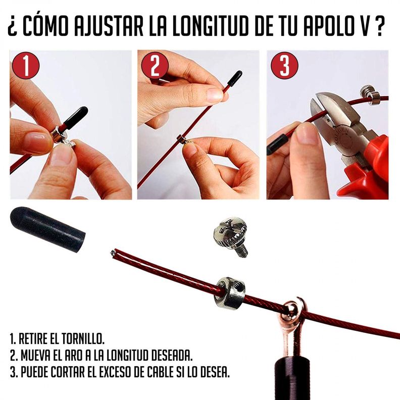 CUERDA DE SALTO K6 APOLO V AJUSTABLE-4