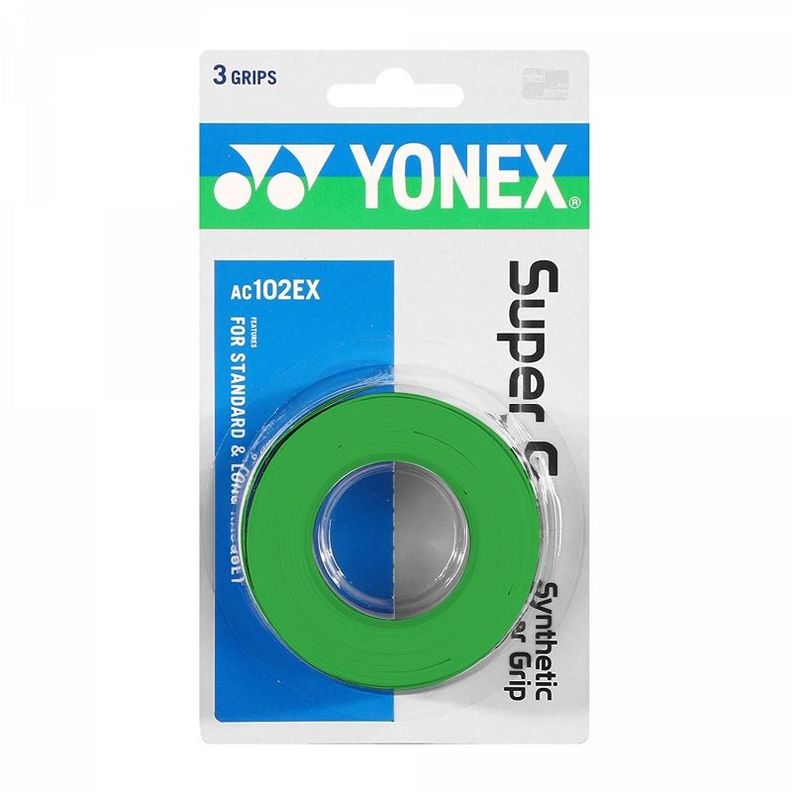 OVERGRIP YONEX SUPER GRAP VERDE X3-0