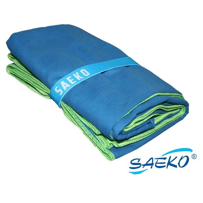 TOALLA DEPORTIVA SAEKO MICROFIBRA S 40X80 CMS. AZUL-0