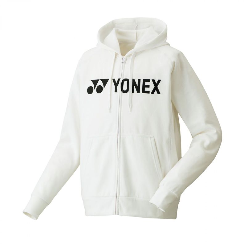 POLERON YONEX HOODIE 0018 BLANCO MUJER-0
