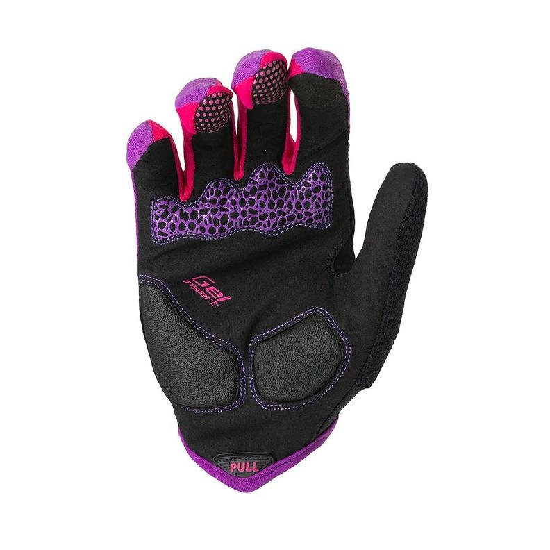 GUANTES BICI LARGOS MUJER TRIP PURPLE/PINK-1
