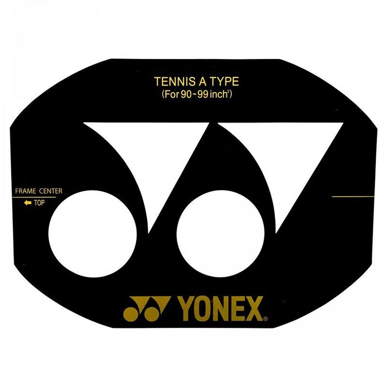 PLANTILLA PARA RAQUETAS YONEX 90-99 PULGADAS Negro