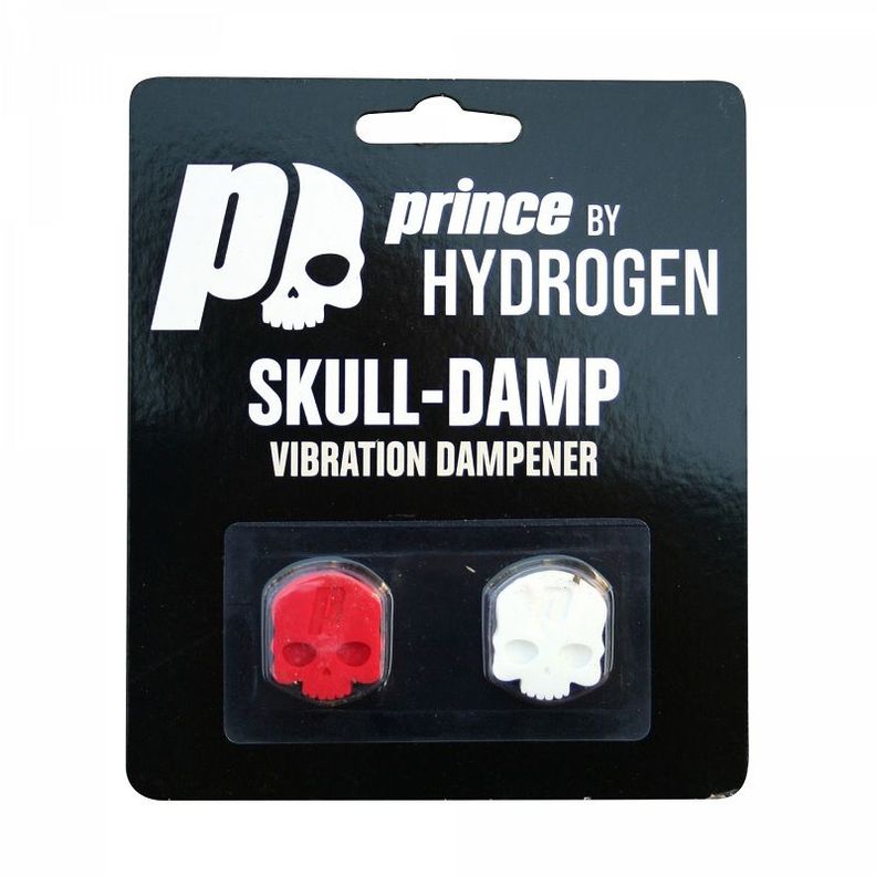 ANTIVIBRADOR PRINCE CALAVERA ROJO/BLANCO-0