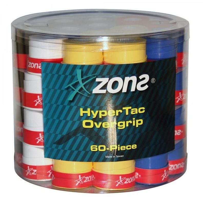 OVERGRIP ZONS HYPERTAC JARRO X60 MULTICOLOR Blanco