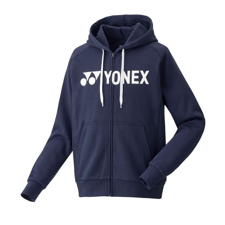 POLERON YONEX HOODIE 0018 AZUL MARINO MUJER-0