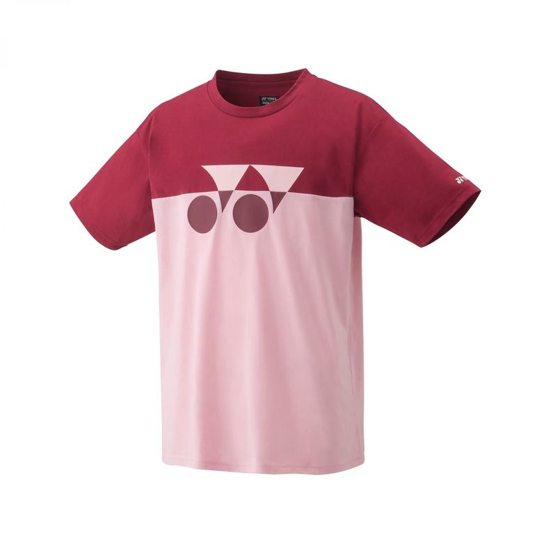 POLERA YONEX 16578 ROJO/ROSA-0