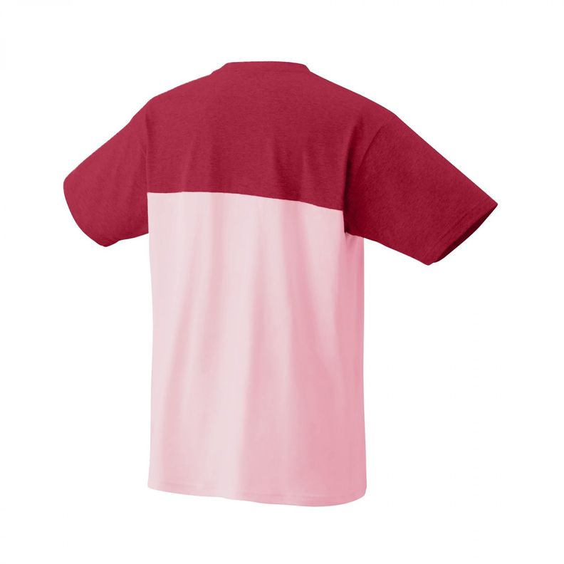 POLERA YONEX 16578 ROJO/ROSA-1