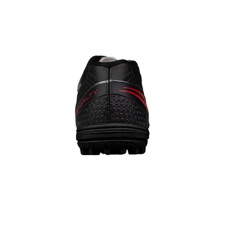 ZAPATO DE FUTBOLITO PENALTY SPEED GRIS OSCURO-ROJO-3