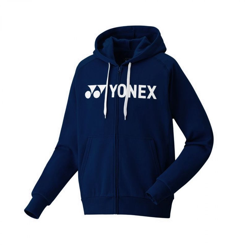 POLERON YONEX HOODIE 0018 AZUL MARINO-0