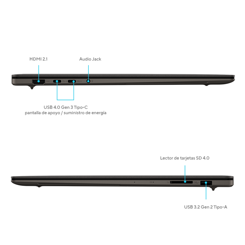 Notebook ASUS Zenbook S 16 OLED Ryzen AI 9 HX 370 32GB RAM 1TB SSD