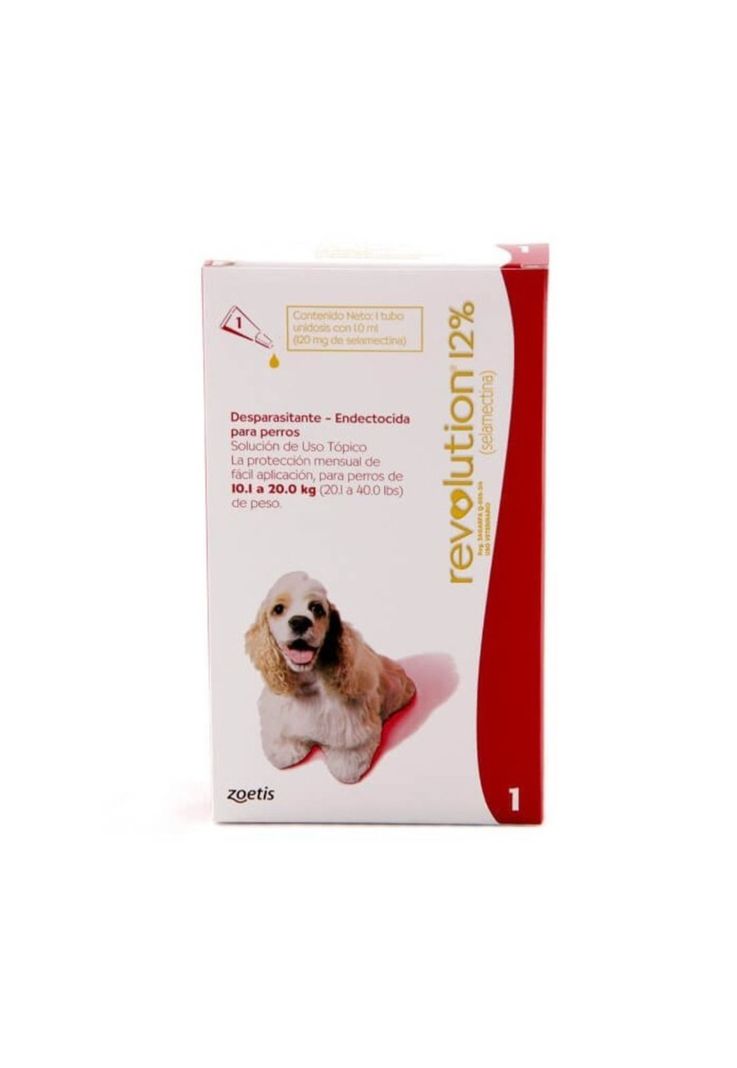 Pipeta Antiparasitario Revolution 12% Perros de 10 a 20 kg-0