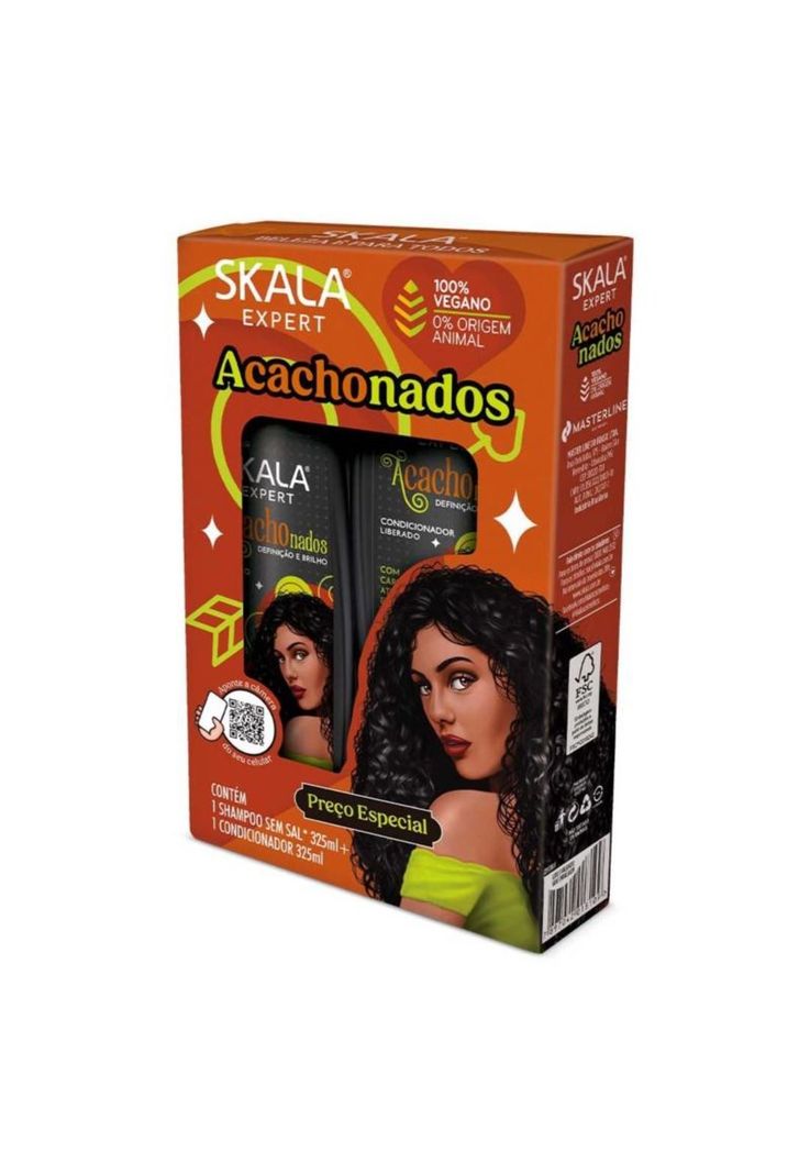 Kit Shampoo Acondicionador Acachonados Skala 325ml c/u-0