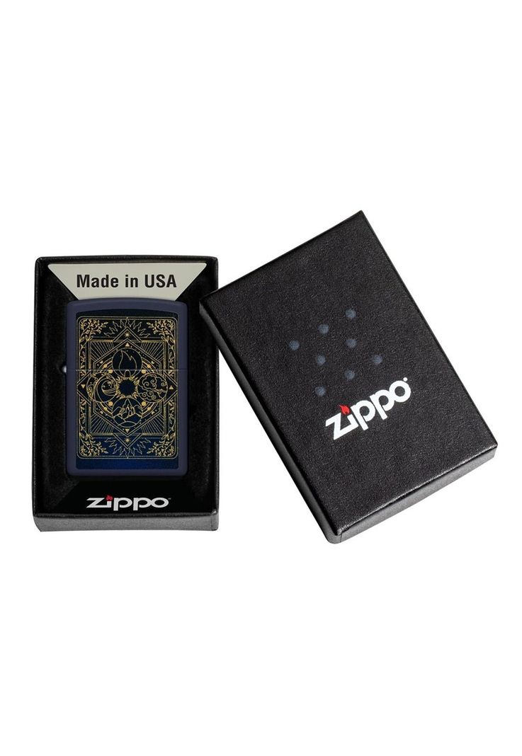 Encendedor Zippo Elements Design Azul ZP48958-4