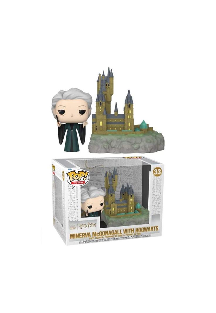 Funko Pop Town Harry Potter Minerva McGonagall w/Hogwarts 33-0
