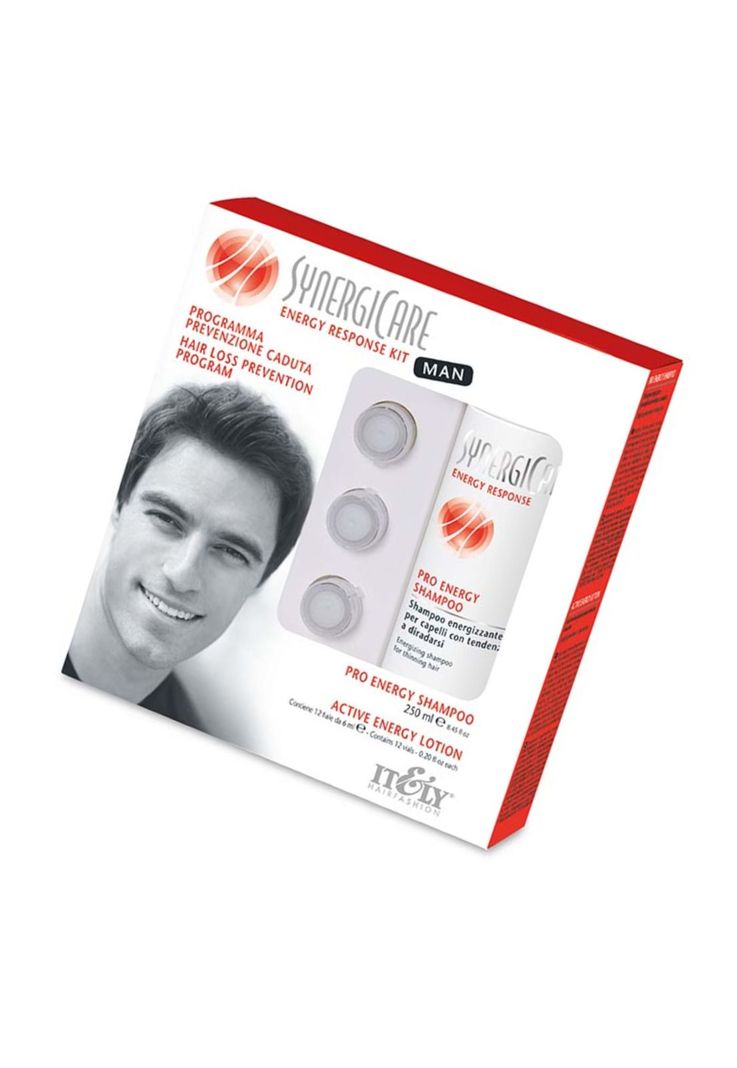Kit Anticaída del Cabello Shampoo + Ampollas Synergicare-1
