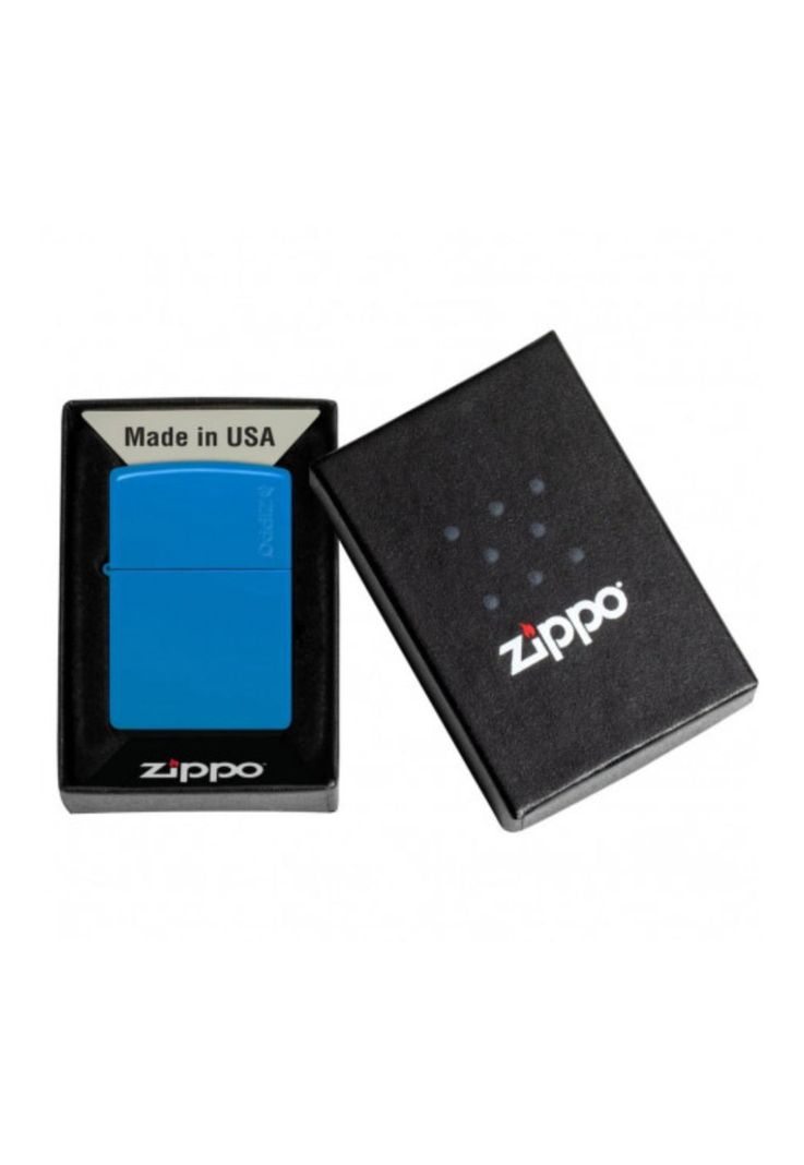Encendedor Zippo Classic Sky Blue Azul ZP48628ZL (Talle:Tamaño Único)-3