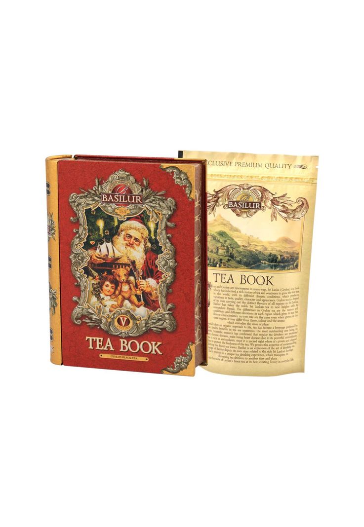 Te Negro Basilur Libro Red Volumen V 100 Grs.-1