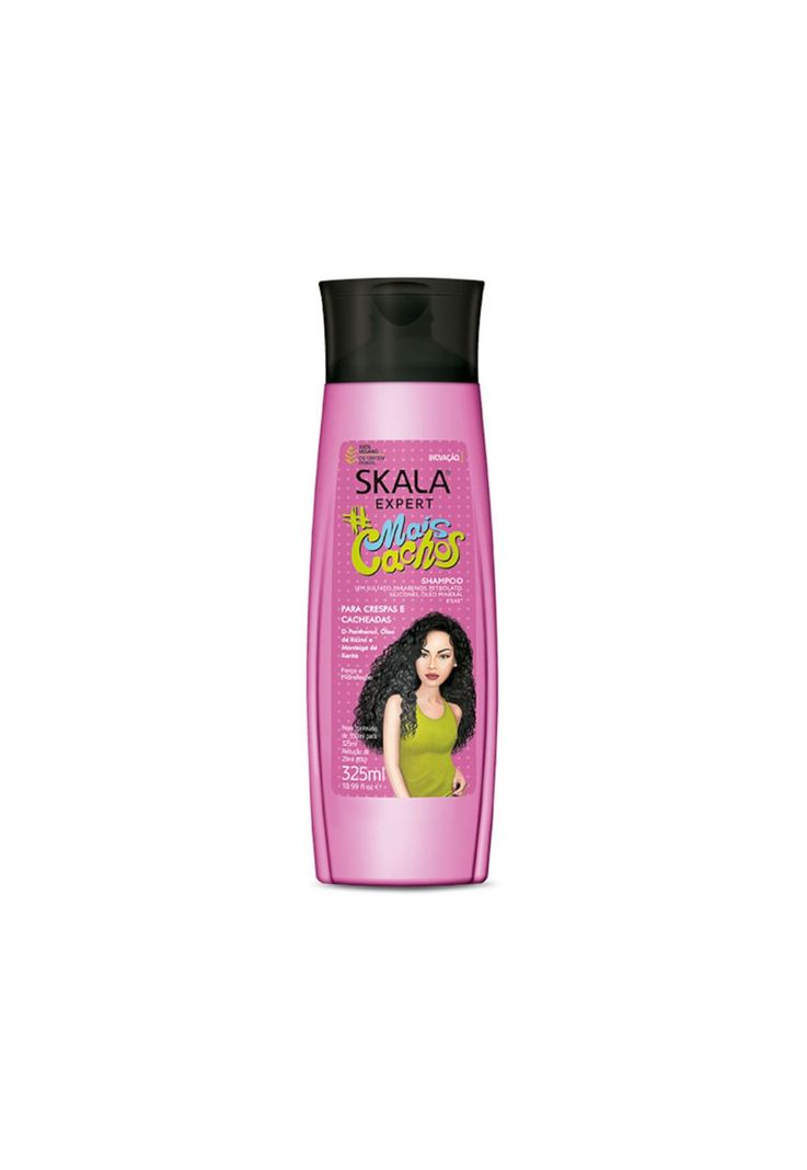 Shampoo Sin Sal Rizos Perfectos Mais Cachos 325ml Skala-0