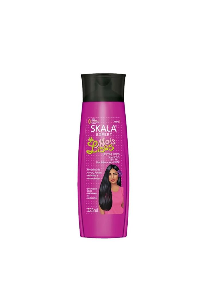 Shampoo Sin Sal Mais Lisos 325ml Skala-0