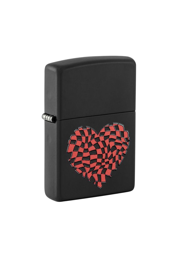 Encendedor Zippo Heart Design Negro ZP48719 (Talle:Tamaño Único)-2