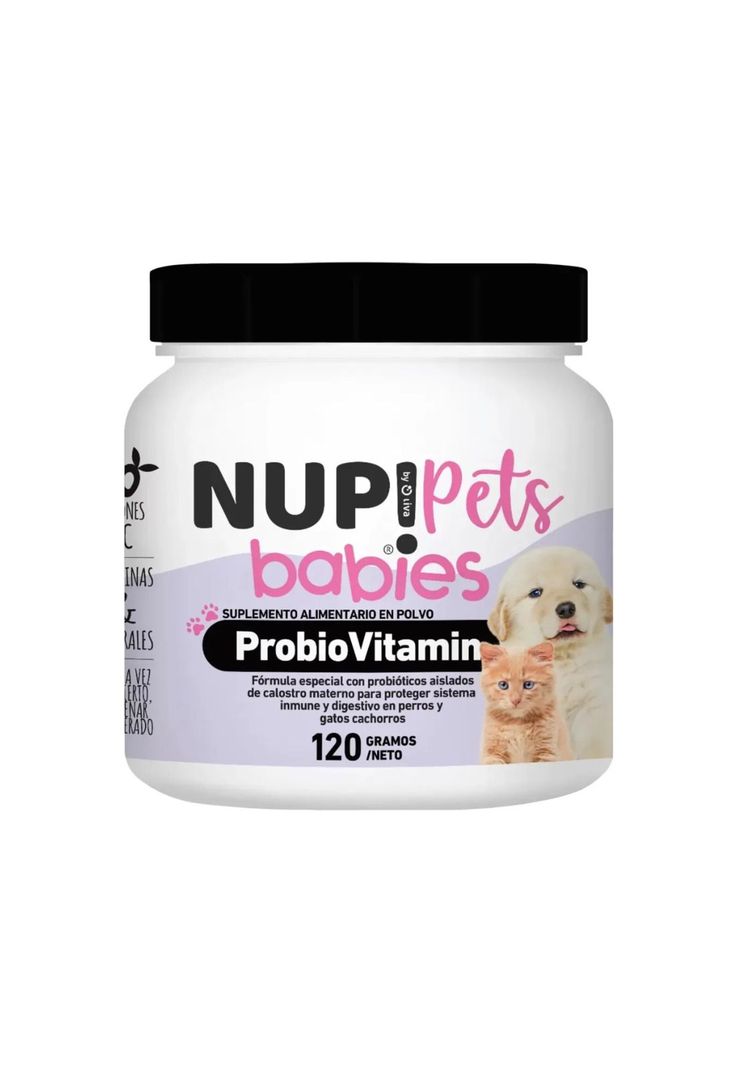 Suplemento para Cachorros Babies ProbioVitamin 120g Nup Pets-0