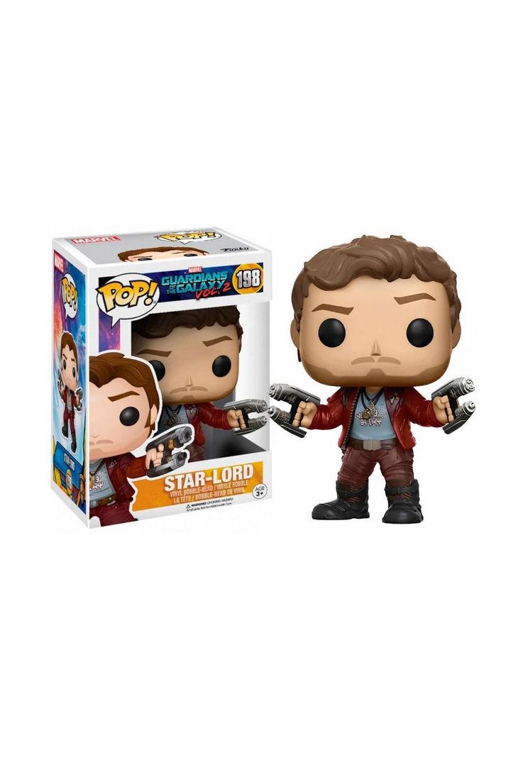 Funko Pop Movies Guardians Of The Galaxy Star Lord 198-0