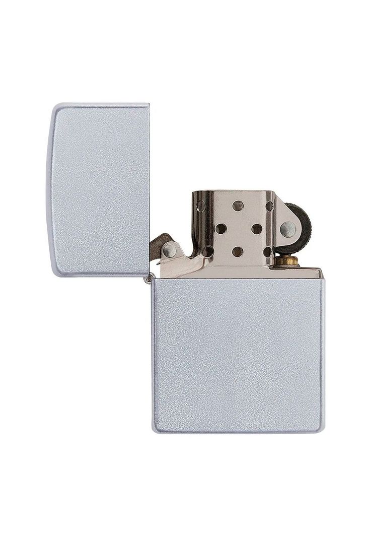 Encendedor Zippo Lighter Satin Chrome Plata Zp205-1