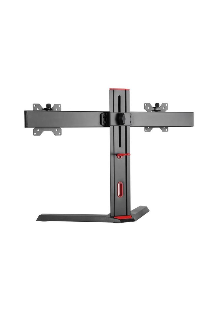 Soporte Doble Monitor TV con Base 17" A 27" Macrotel-2