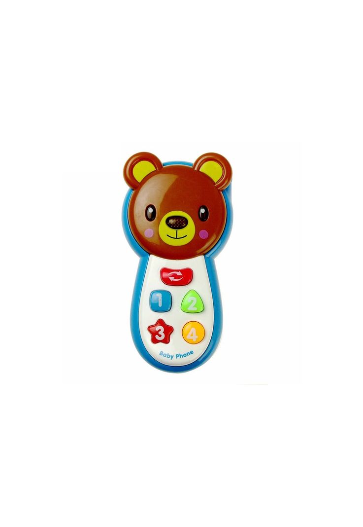 Juguete Infantil Telefono Musical Bubu Diseño Oso-0