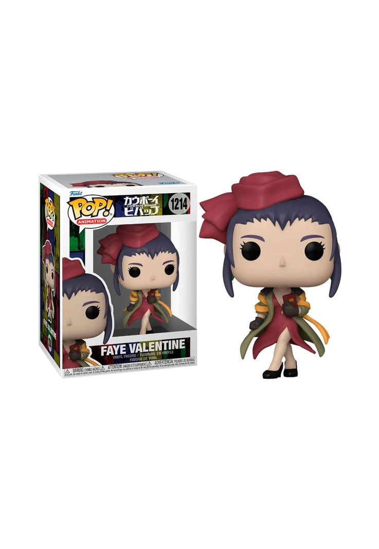Funko Pop Animation Cowboy Bebop Faye Valentine 1214-0