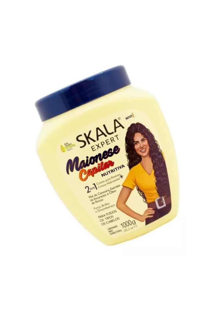 Mascara Capilar Hidratante Mayonesa Nutritiva 1Kg Skala-1