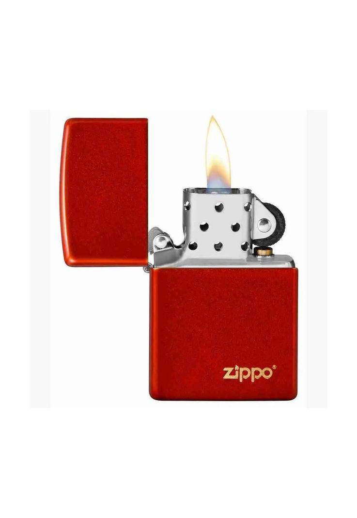 Encendedor Zippo Metallic Red Matte Lasered Rojo ZP49475ZL-1