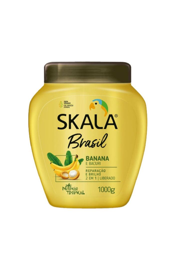 Mascara Capilar Hidratante Vitamina Banana 1kg Skala-0