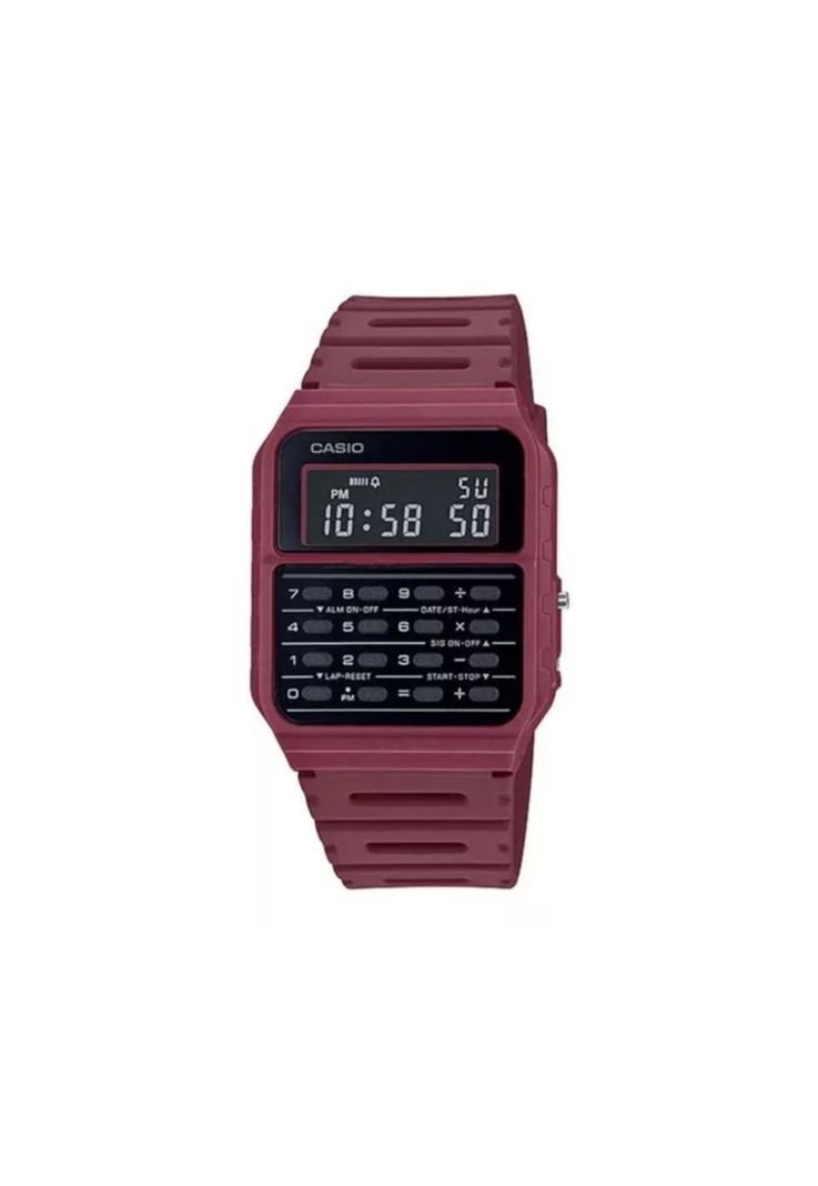 Reloj Calculadora Casio Digital Varon CA-53WF-4B-0