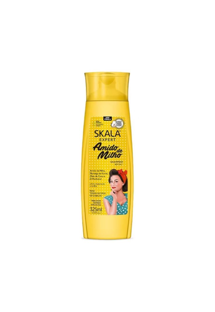 Shampoo Sin Sal Almidon de Maiz 325 ml Skala-0