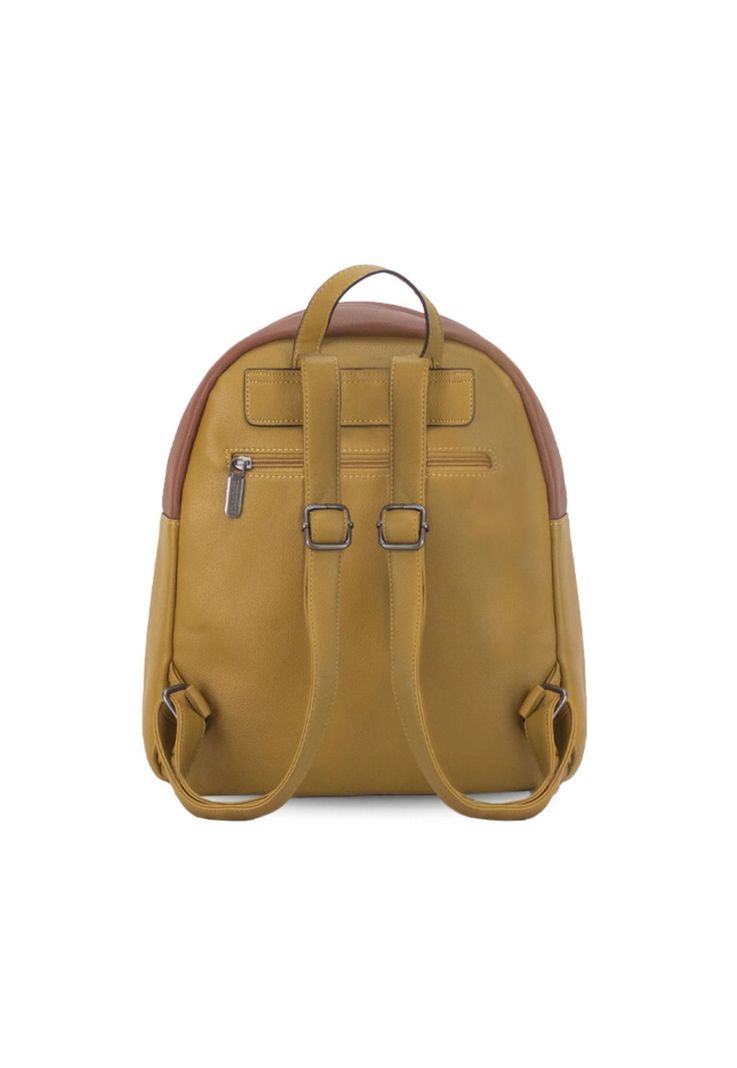Mochila Doha Hueso Pistacho y Café Lincoln's-2