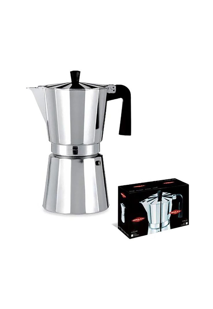 Cafetera Italiana Vitro 6 Tazas Oroley-1
