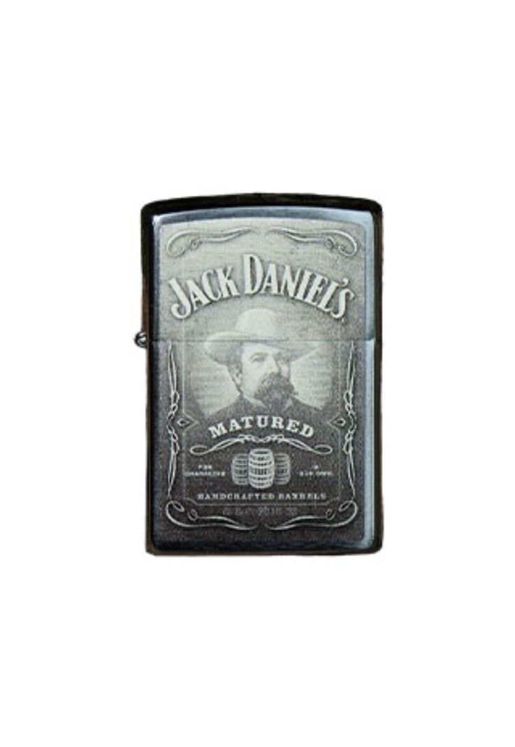 Encendedor Zippo Jack Daniels Plateado ZP48748-0