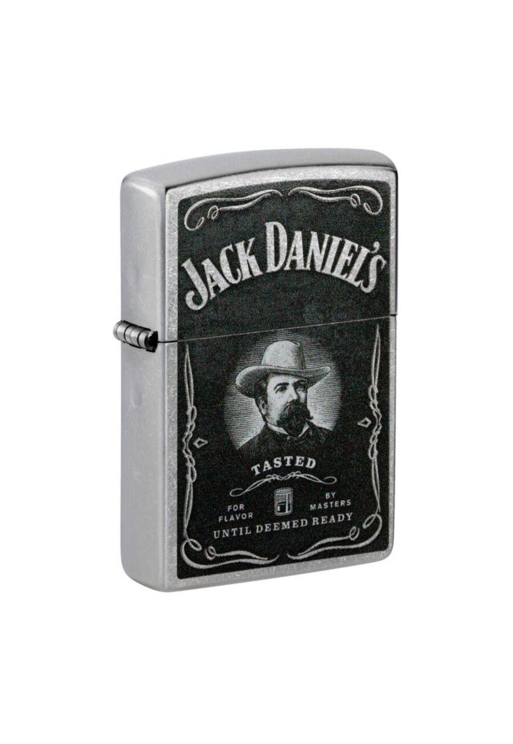 Encendedor Zippo Jack Daniels Plateado ZP48748-1