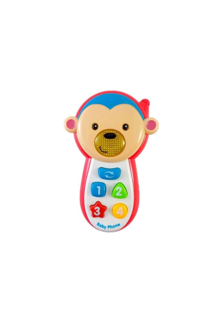 Juguete Infantil Telefono Musical Bubu Diseño Mono-1