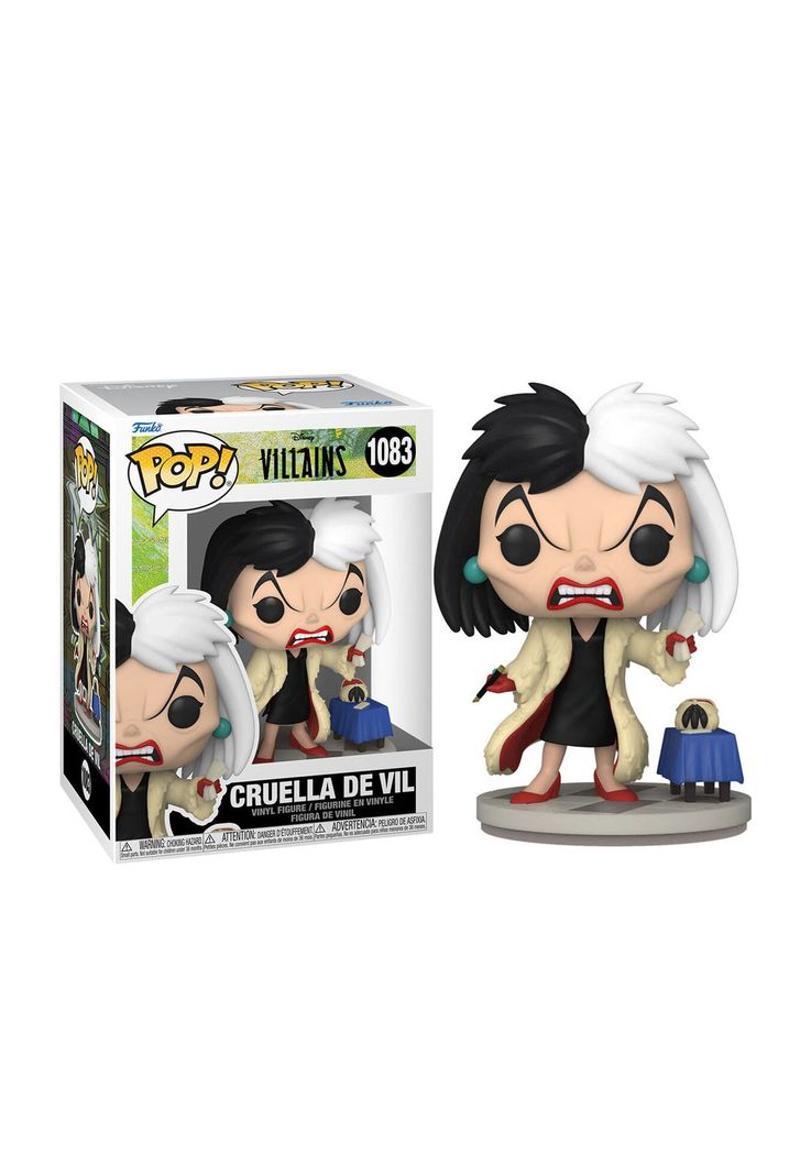 Funko Pop Disney Villains Cruella de Vil 1083-0