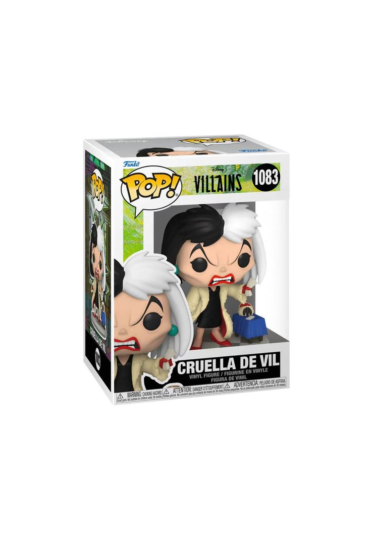 Funko Pop Disney Villains Cruella de Vil 1083-2