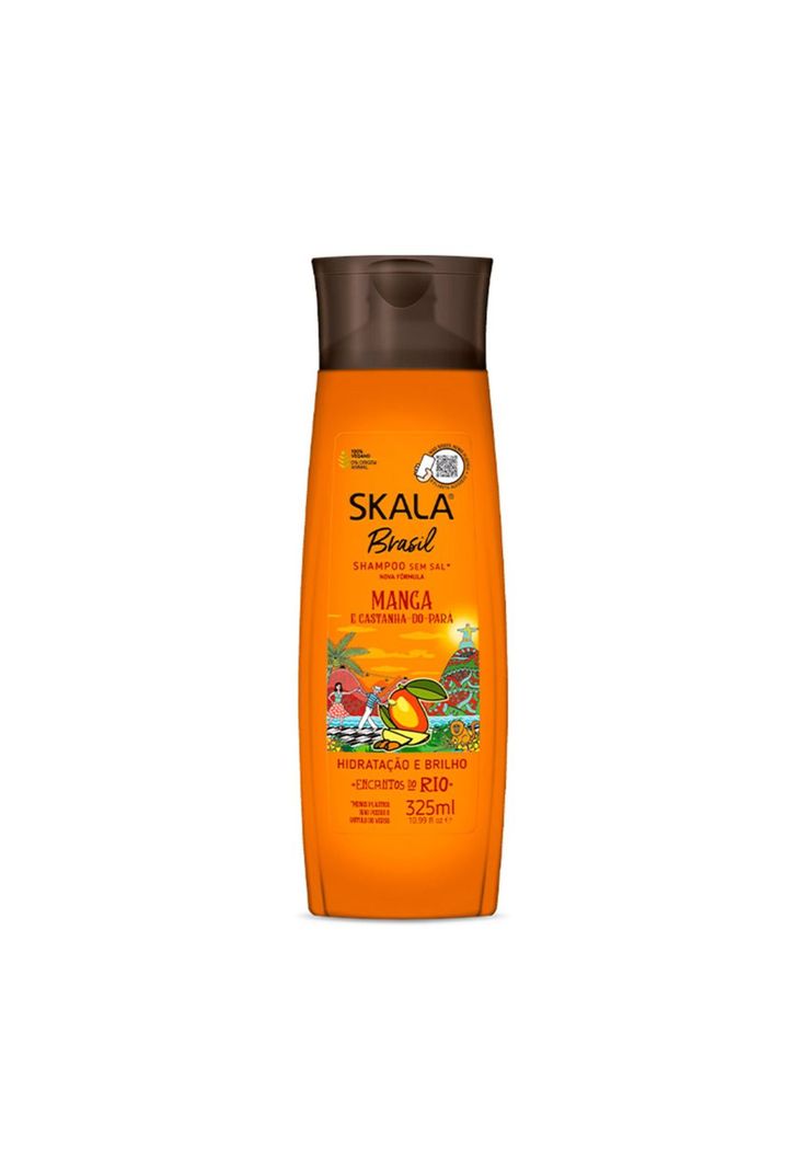 Shampoo Sin Sal Mango y Castaña 325 ml Skala-0