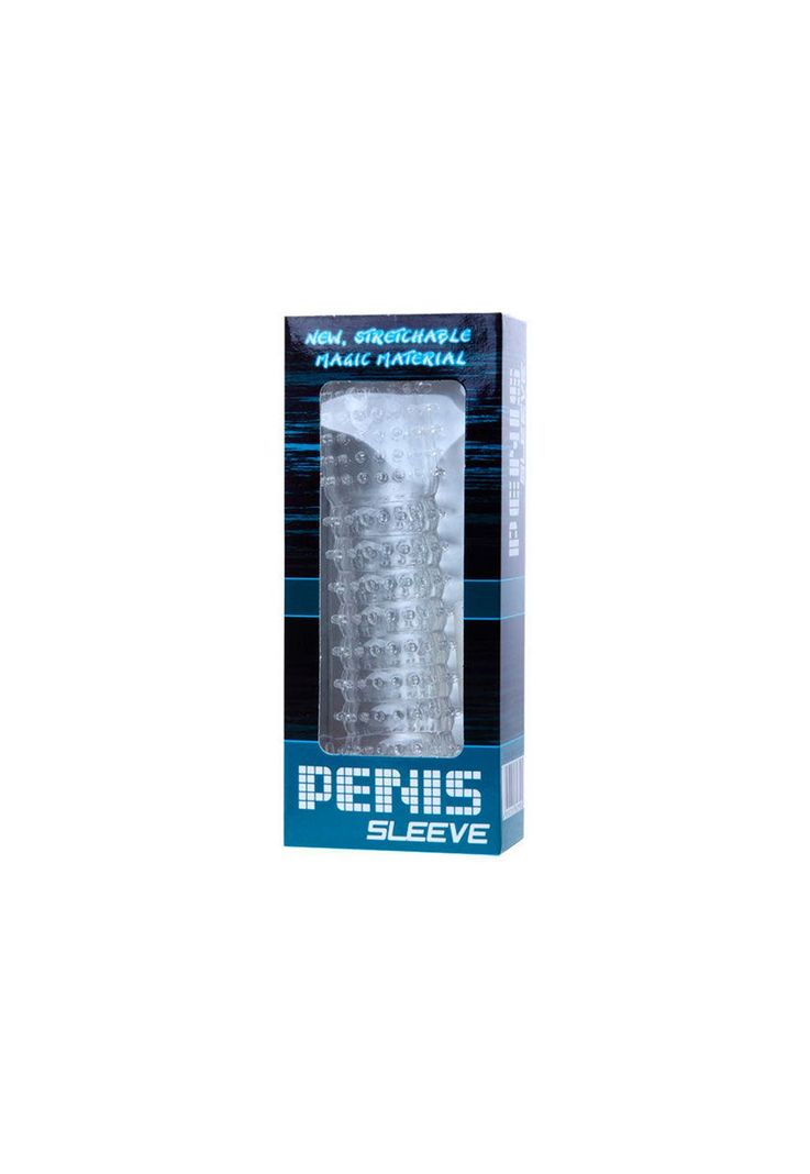 Funda Pene Texturada Penis Sleeve 13,5cm-0