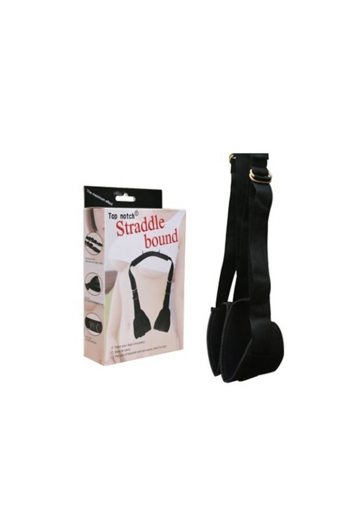 Arnes Erotico Bdsm Inmovilizador de Piernas Straddle-0