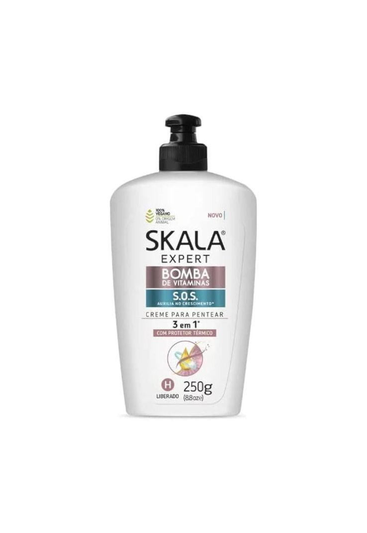 Crema para Peinar Bomba Vitaminas 250 grs Skala-0