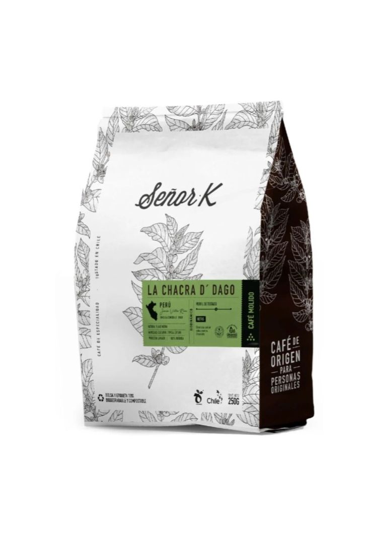 Cafe Especialidad Peru La Chacra 250gr Molido Cafe Señor K-0