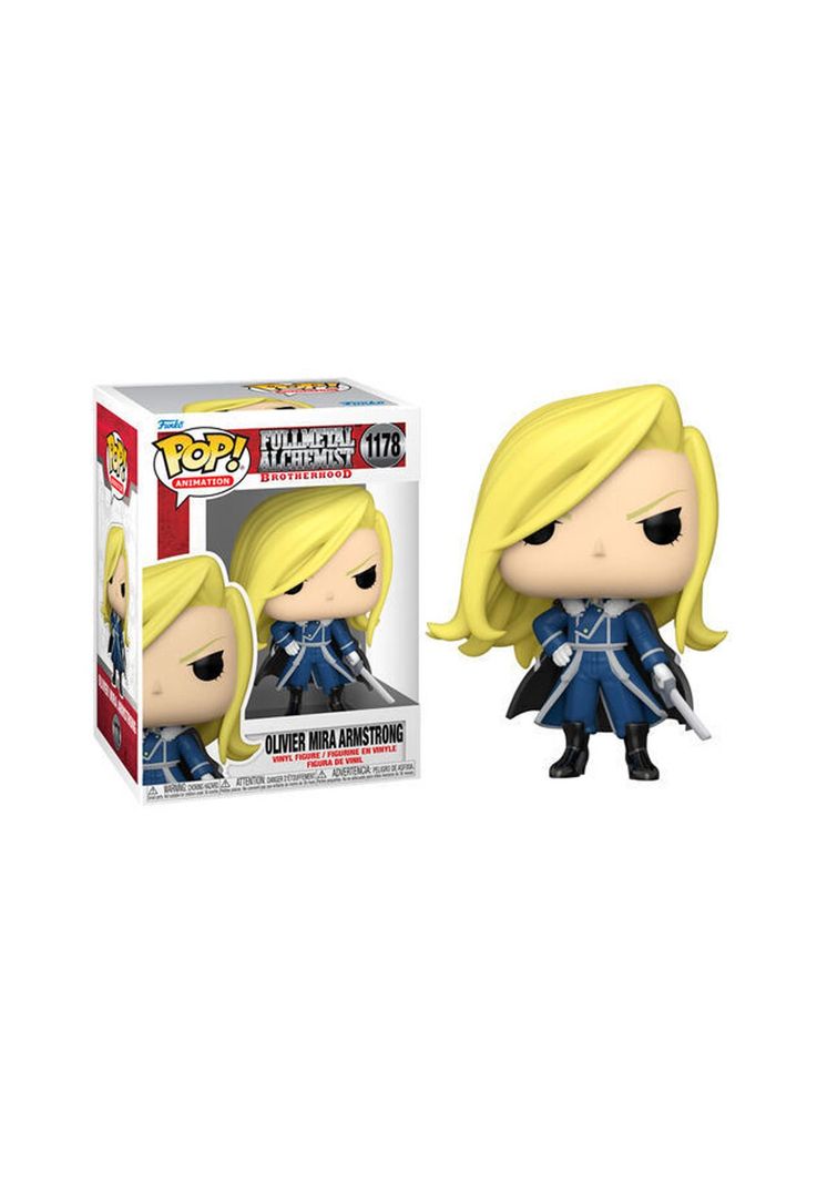 Funko Pop Full Metal Alchemist Oliver Armstrong w/Sword 1178-0
