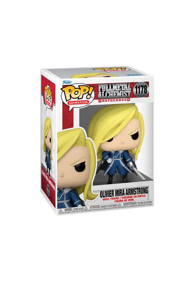 Funko Pop Full Metal Alchemist Oliver Armstrong w/Sword 1178-2